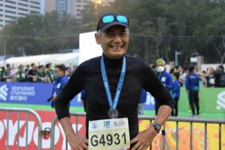 No sweat for Fat Gor: Chow Yun Fat completes 10km marathon; jokes he is “still too young”
