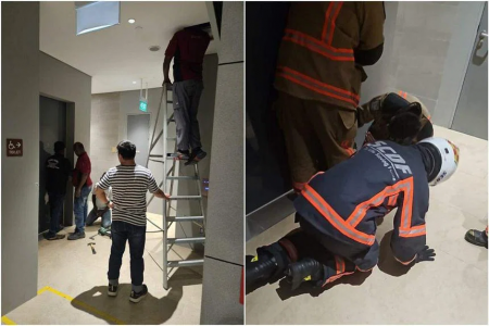 Mother, baby stuck for nearly 3 hours in HomeTeamNS nursing room after lock dislodges