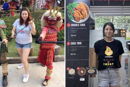 Chomp Chomp hawker babe loses 26kg in 10 months