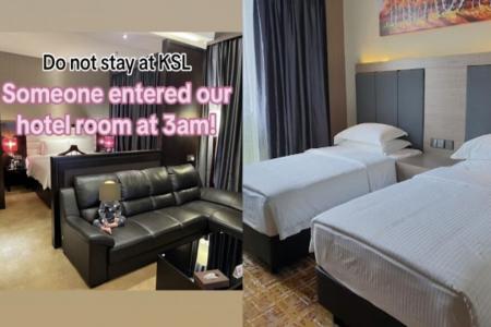 Woman woken up by intruder in JB hotel room