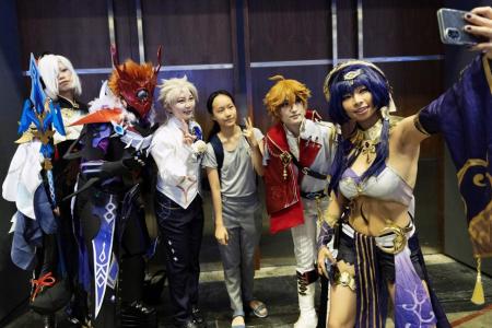 Kawaii fans cosplay for Anime Festival Asia 2023