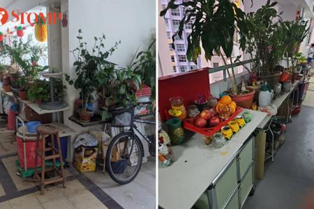 Woodlands resident fed up with neighbour's stinky corridor clutter: 'Come smell it yourself'