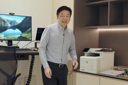PM Lawrence Wong shares video showing his new office