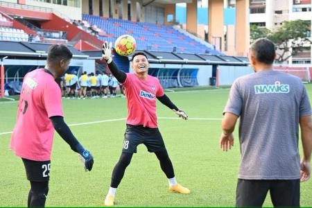 Lions goalkeeper Hassan Sunny to donate money from China football fans to charity