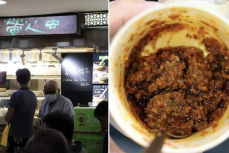 Stall prevents wastage by charging $2 for teaspoon of sambal