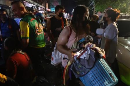 Major fire in Bangkok’s Chinatown injures dozens, damages hotels