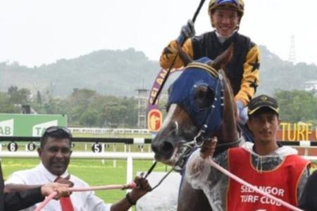 Trainer Selvan in good Nick at Penang