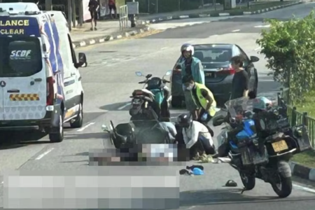 Labourer heading to JB to refuel dies in accident