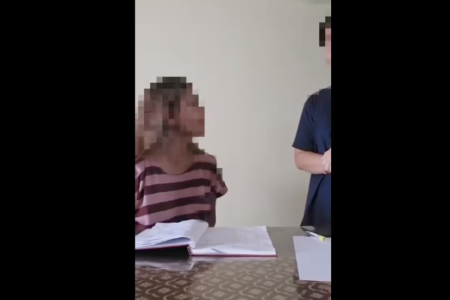 Woman films herself berating maid for not filling in logbook