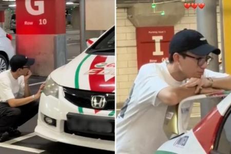 Man bids tearful goodbye to beloved car in viral TikTok