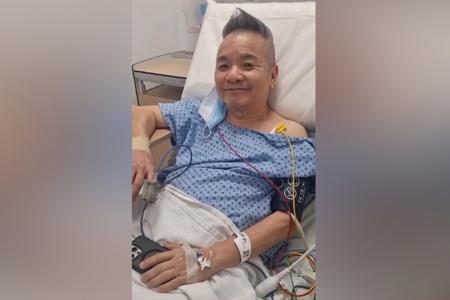 Marcus Chin in good spirits after second heart surgery