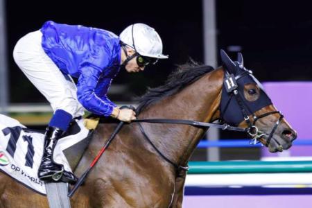 First Conquest leads a Godolphin treble in style