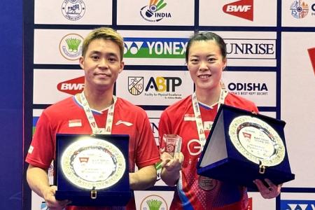 Terry Hee and Jin Yujia clinch silver at Odisha Masters