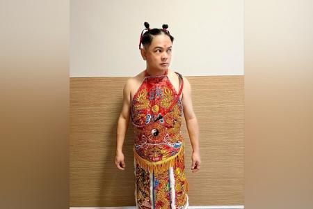 Dennis Chew looks ‘cute’ in Nezha get-up for new film