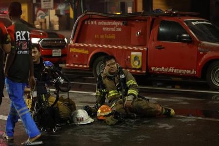 Major fire in Bangkok’s Chinatown injures dozens, damages hotels