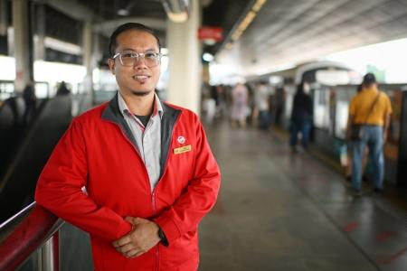 Woodlands station staff awarded for resuscitating commuter