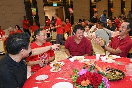 Migrant workers get emotional surprise at Chinese New Year dinner