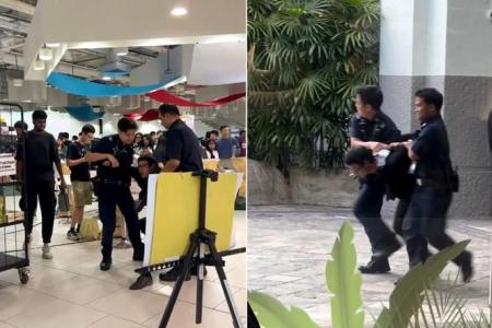 Man, 25, arrested for public nuisance in SIM campus 