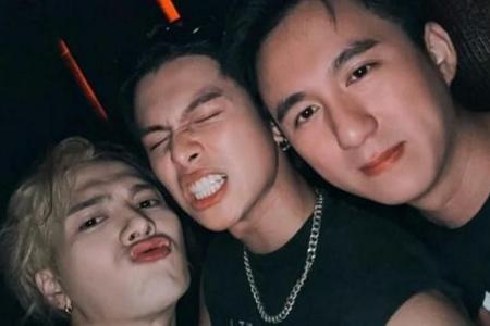 Singaporean actor Glenn Yong partied with Jackson Wang after F1 concert