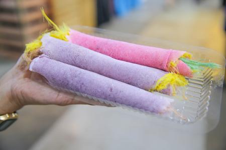 Sugar rush of colourful food at Geylang Bazaar