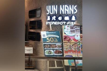 SFA lifts suspension of Yun Hai Yao eatery at Northpoint