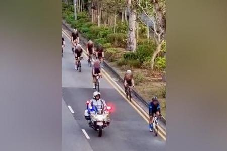 32 errant cyclists fined for flouting group size rules 