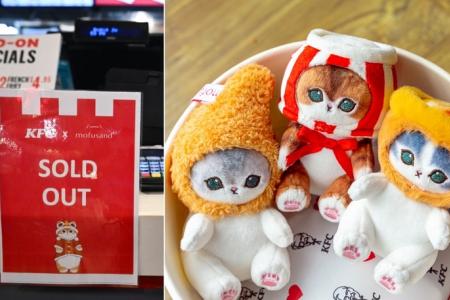 Scalpers sell KFC’s Mofusand keychains at $50 on Carousell