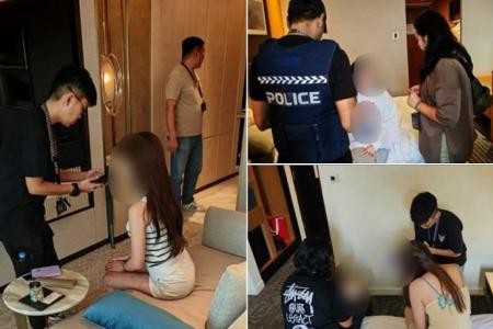 Singapore, Hong Kong police bust vice ring; 14 arrested