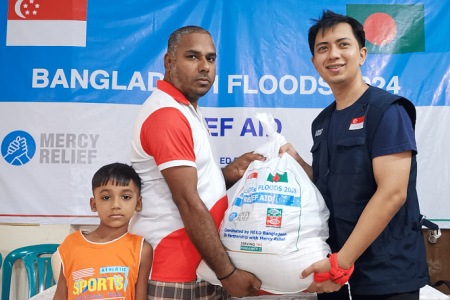 Mercy Relief S'pore delivers aid to Bangladesh flood victims