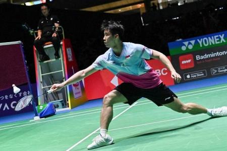 Loh Kean Yew falls to old foe Kunlavut Vitidsarn in quarter-finals of World C'ships