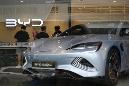 BYD tops 2024 new car sales in S’pore, first for a Chinese EV brand  