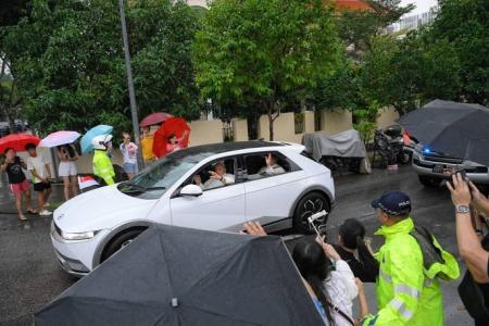 Pope Francis arrives in Singapore for 3-day state visit