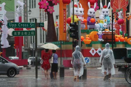 Wet weather expected for remainder of CNY festive period