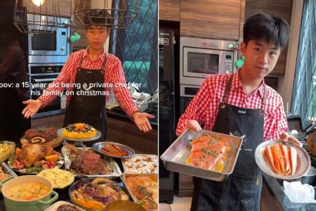 Malaysian boy cooks like a master chef, but wants to become a doctor