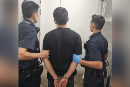 Man arrested for attempted burglary at Robinson Road office