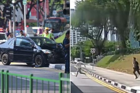 2 men arrested in Toa Payoh after car chase