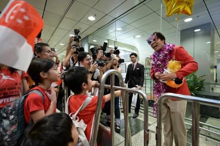 Max Maeder comes home to hero’s welcome