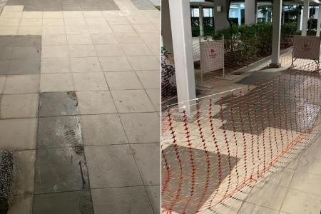 Cement replacement at Sengkang block a temporary fix to prevent accidents