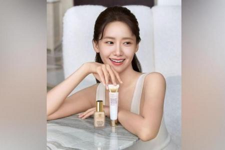 King The Land actress Yoona in Singapore on Sept 28 for Estee Lauder events