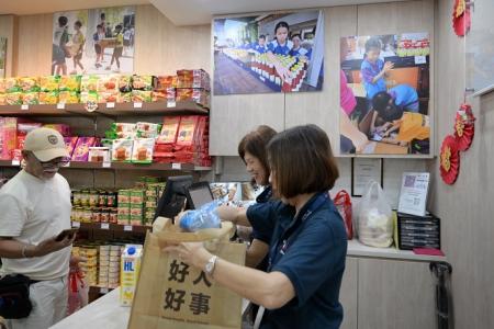 Twice a week, eligible families get to shop for free at this minimart