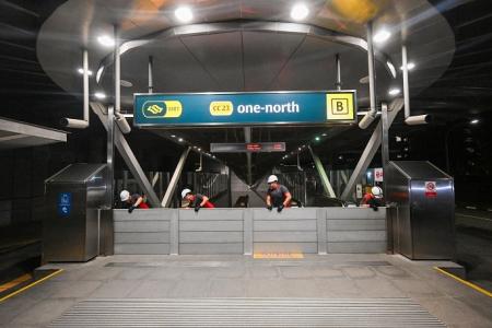 SMRT carries out exercise to counter flooding in stations 