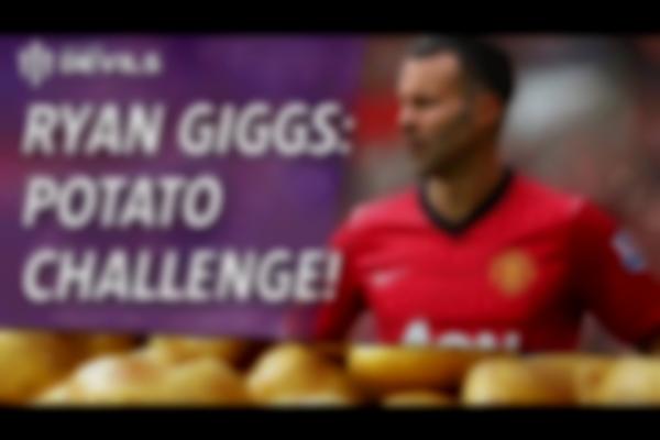 Ryan Giggs Juggling A Potato | Manchester United