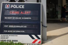 Preliminary investigations found that the suspects had allegedly facilitated scams by giving up their Singpass credentials to scammers.