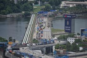 The official said more than 20,000 vehicles from Singapore have been checked, with a few hundred reminders sent to vehicle owners.