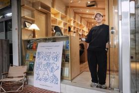 Founder Rebecca Toh is unfazed by the early hiccup at Casual Poet Library, when it had to suspend library services as it did not receive approval from the Housing Board. 