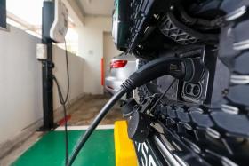 There are now around 13,800 registered EV charging points across Singapore in total, LTA said.