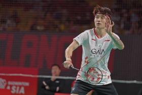 Singapore&#039;s Jason Teh is through to his second badminton final in as many months at the Malaysia Super 100 event.