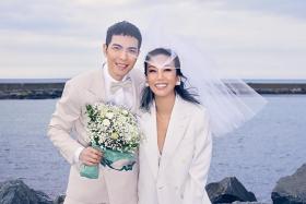 Jam Hsiao and Summer Lin tied the knot on Oct 19, 2023.