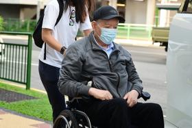 Hin Leong founder Lim Oon Kuin at the State Courts in May. 