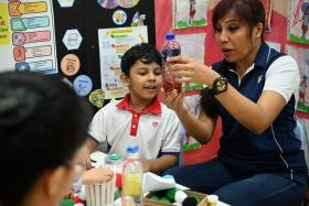 Teachers from PCF Sparkletots pre-school in Admiralty will run one of the activity booths at the carnival and guide participants in their mother tongue.